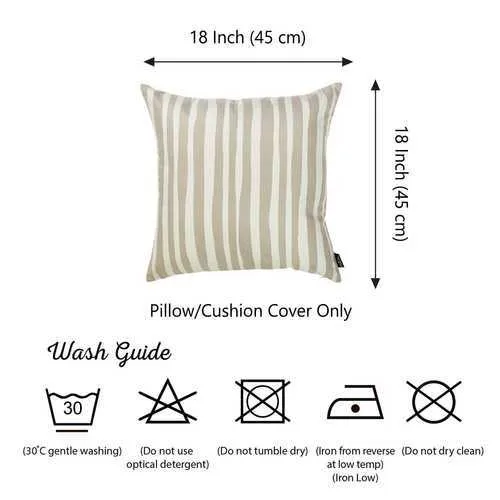 18"x18" Olive Branches Decorative Throw Pillow Cover Printed