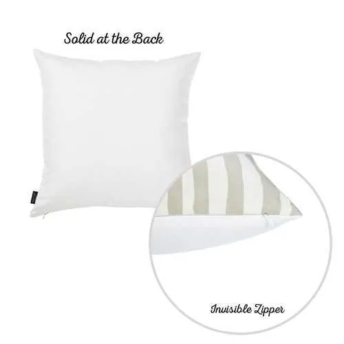18"x18" Olive Branches Decorative Throw Pillow Cover Printed