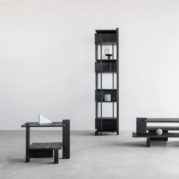 Abstract Side Table