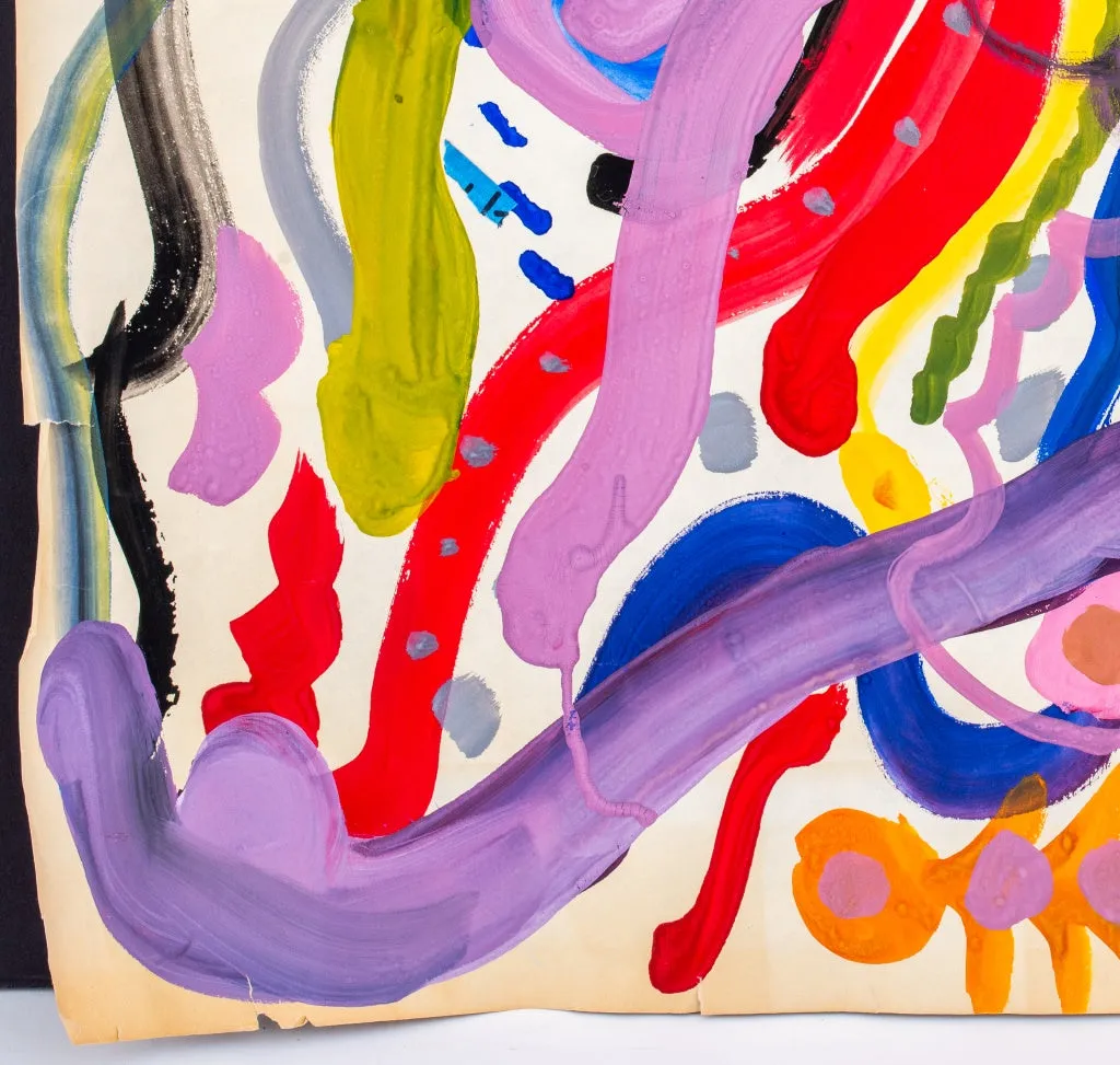 Aline Carton Abstract Composition Acrylic