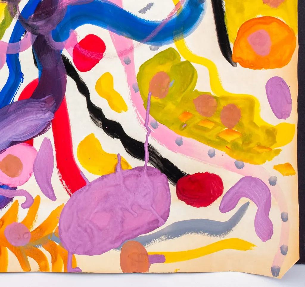Aline Carton Abstract Composition Acrylic