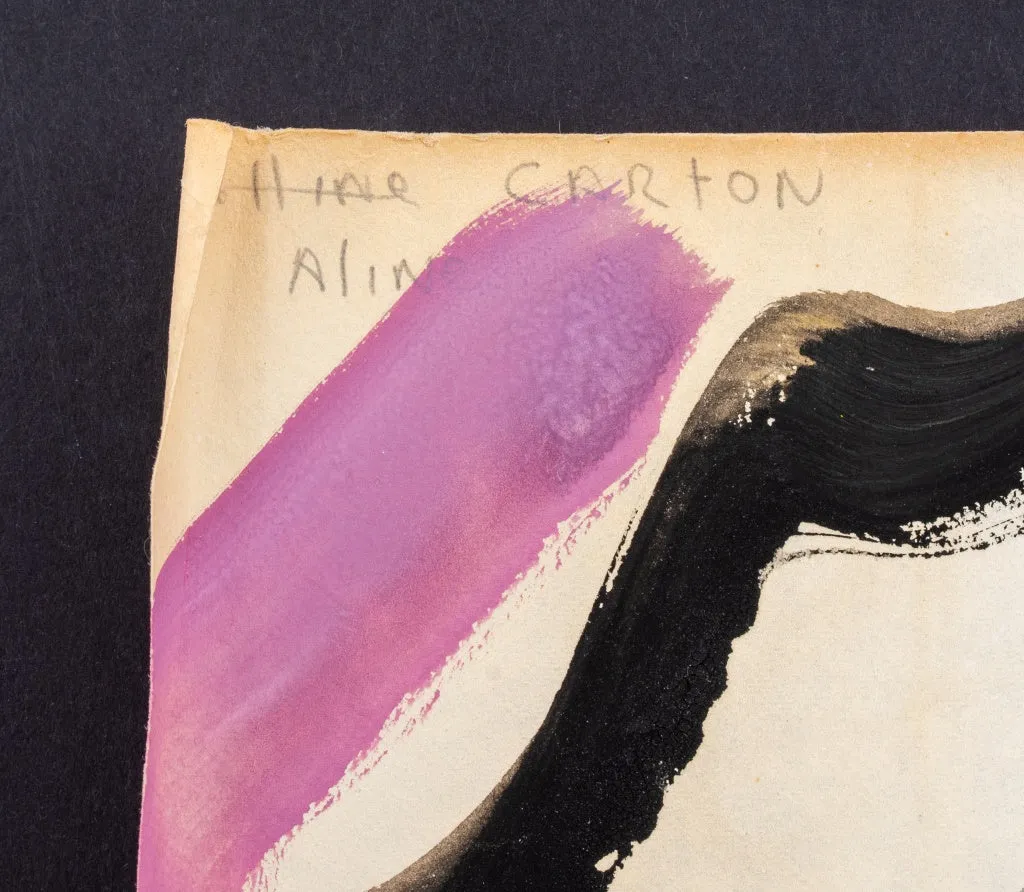 Aline Carton Abstract Composition Acrylic
