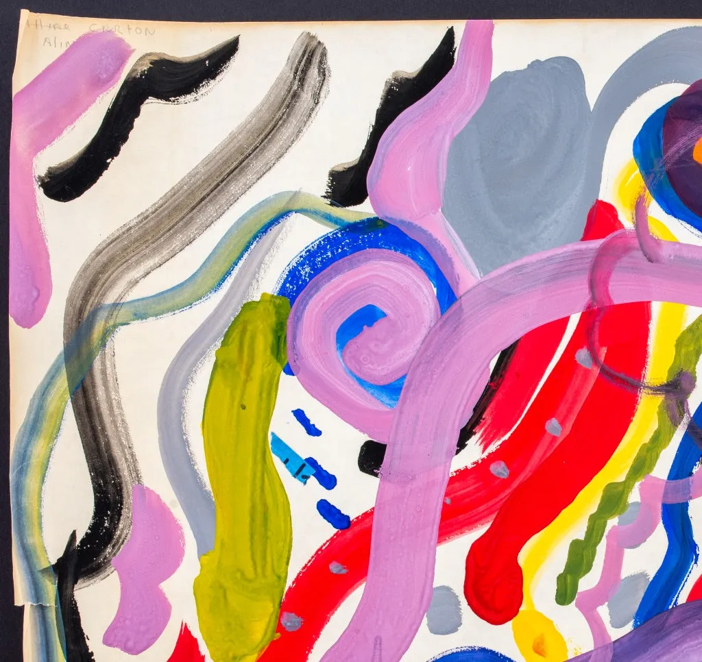 Aline Carton Abstract Composition Acrylic