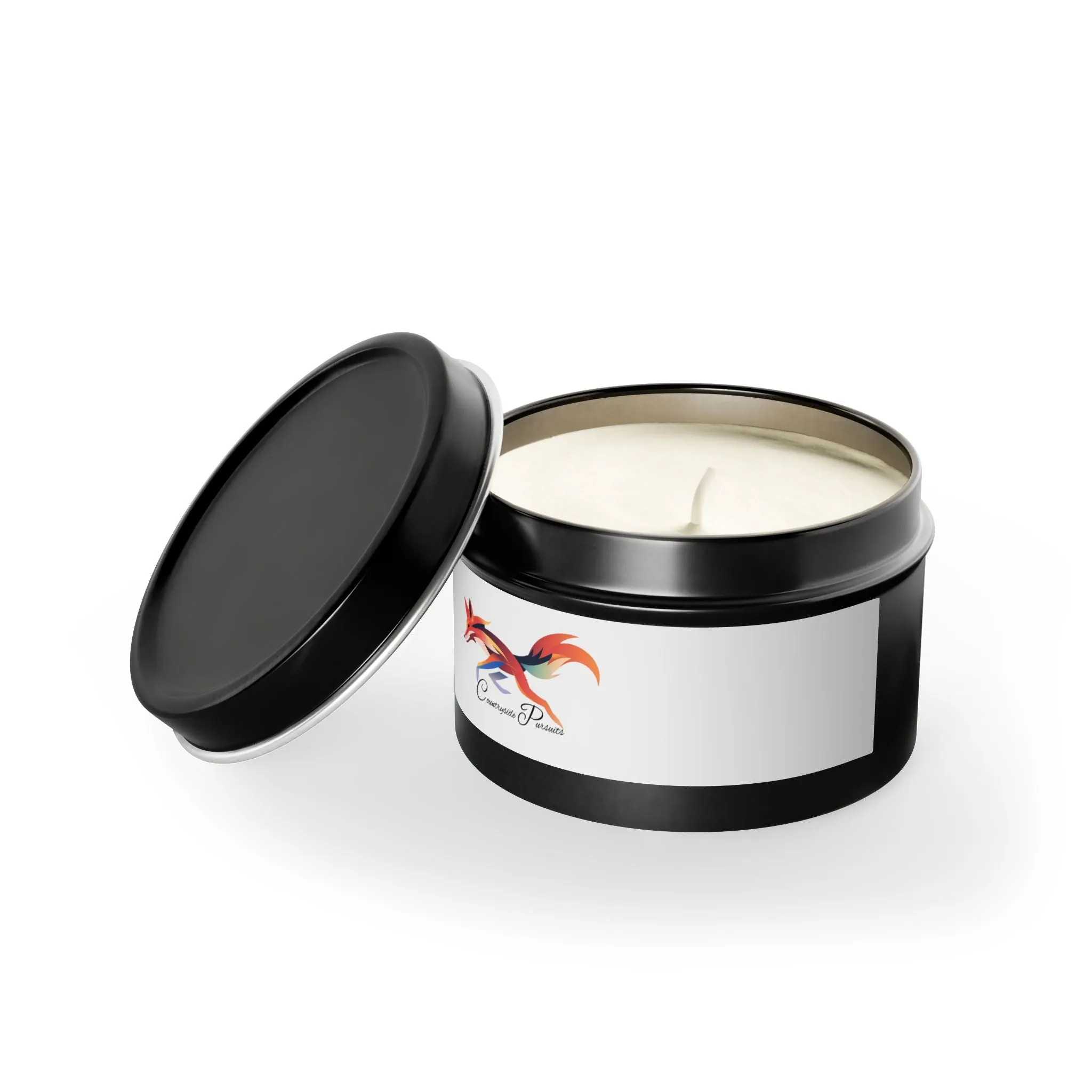 Aromatic Tin Candles - Cozy Fox Design for Home Decor & Gifts USA