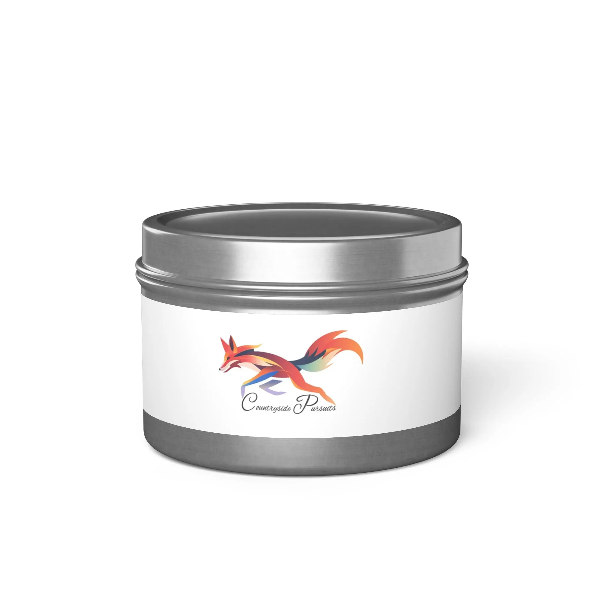 Aromatic Tin Candles - Cozy Fox Design for Home Decor & Gifts USA