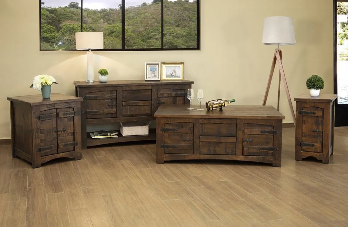 Atlantic 4 Drawer / 4 Door Coffee Table - 50" x 30"
