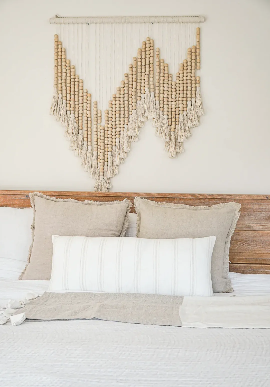 Beige Linen Pillows