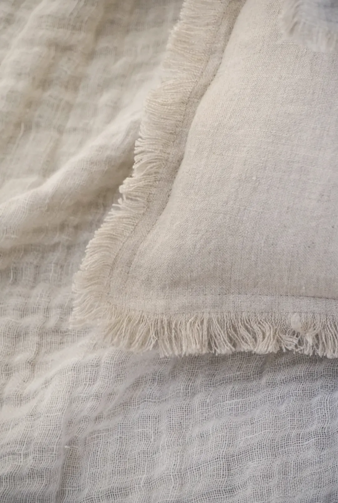Beige Linen Pillows
