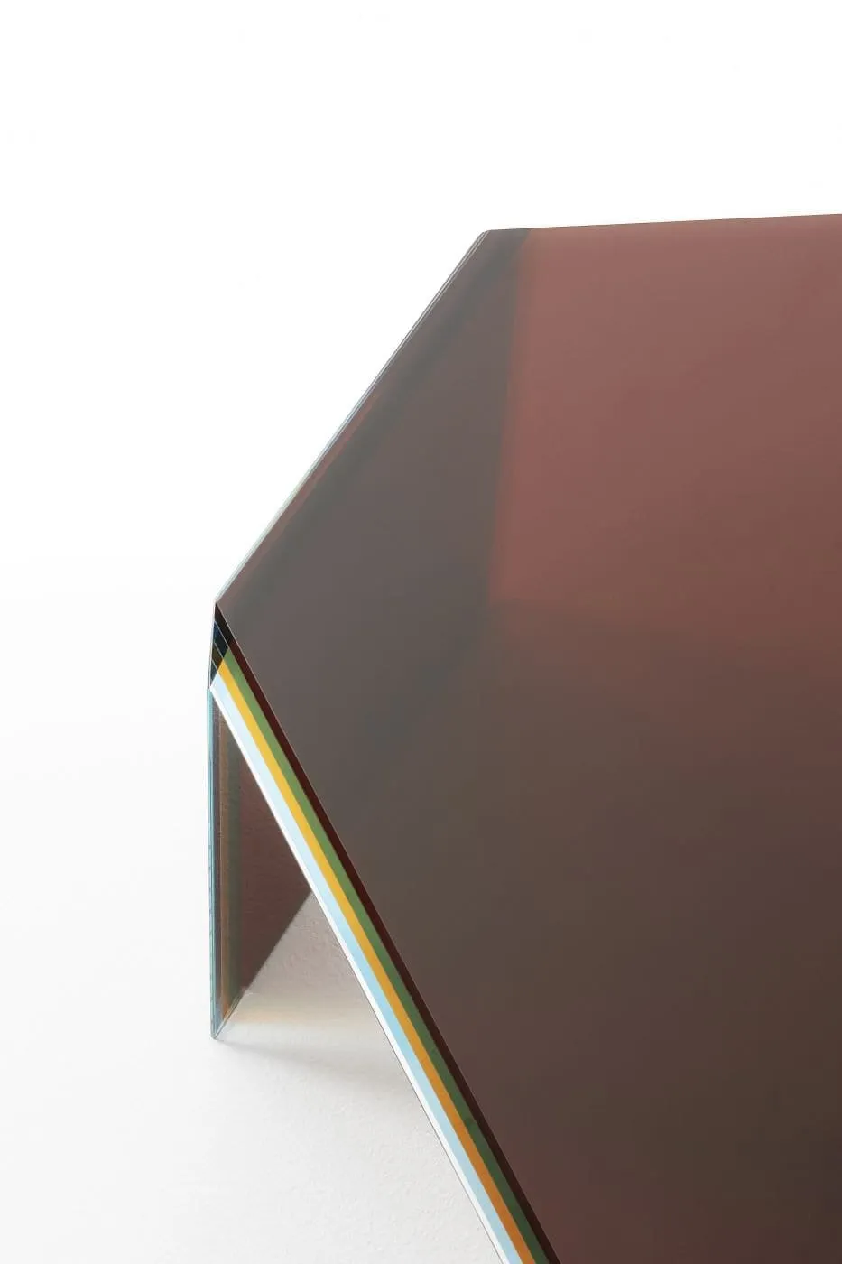 Bisel Glass Table
