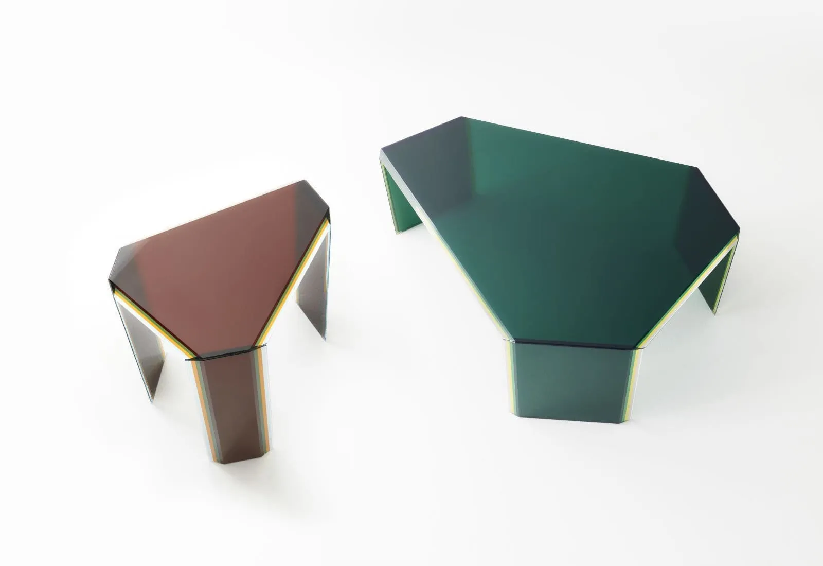 Bisel Glass Table