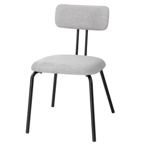 Bolero Fairfield Chairs Black and Grey Mix (Pack of 2) - FU500