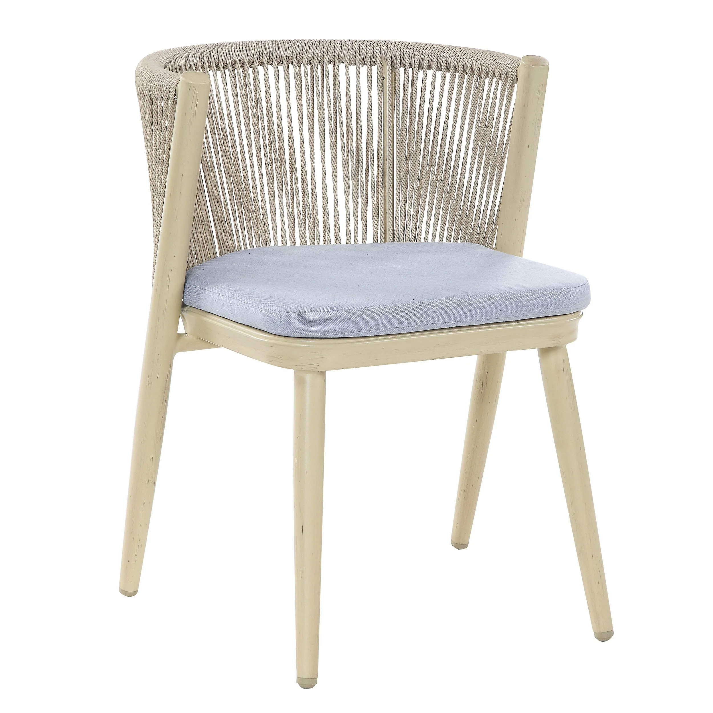 Bryllix Bohemian Compact 3-piece Oval Patio Bistro Set