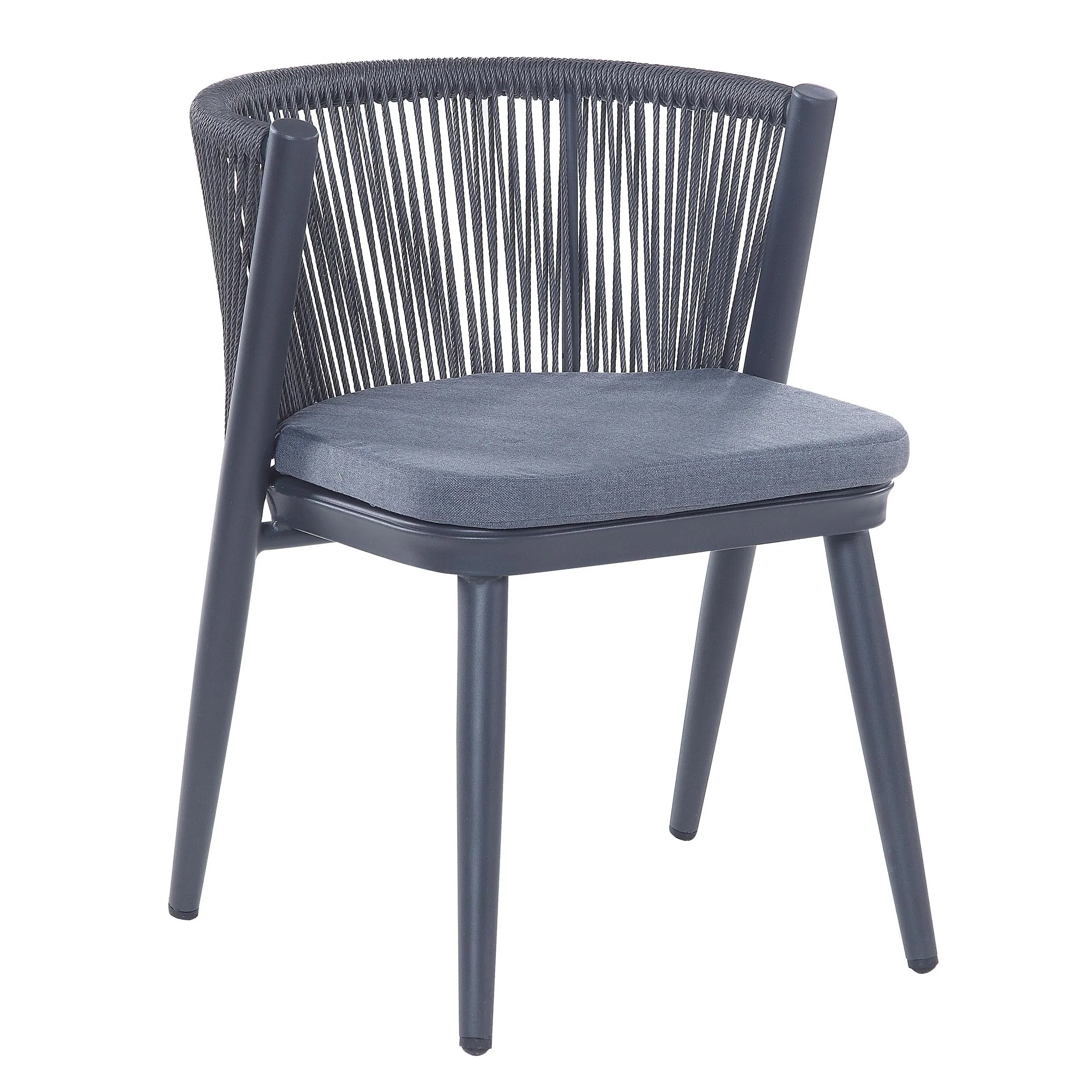 Bryllix Bohemian Compact 3-piece Oval Patio Bistro Set