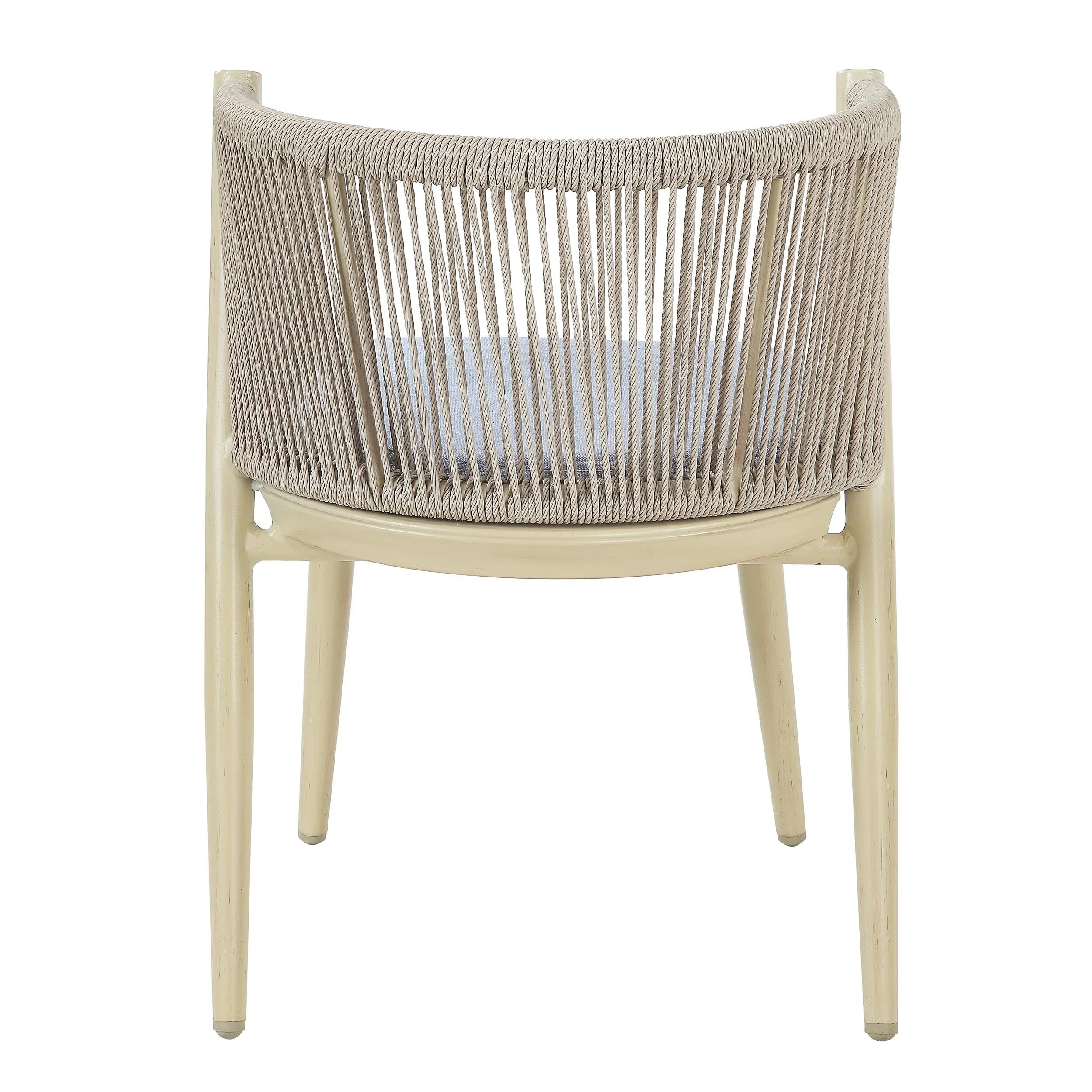 Bryllix Bohemian Compact 3-piece Oval Patio Bistro Set
