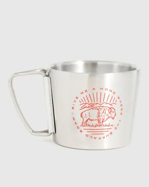 Buffalo Roam Stainless Compass Cup