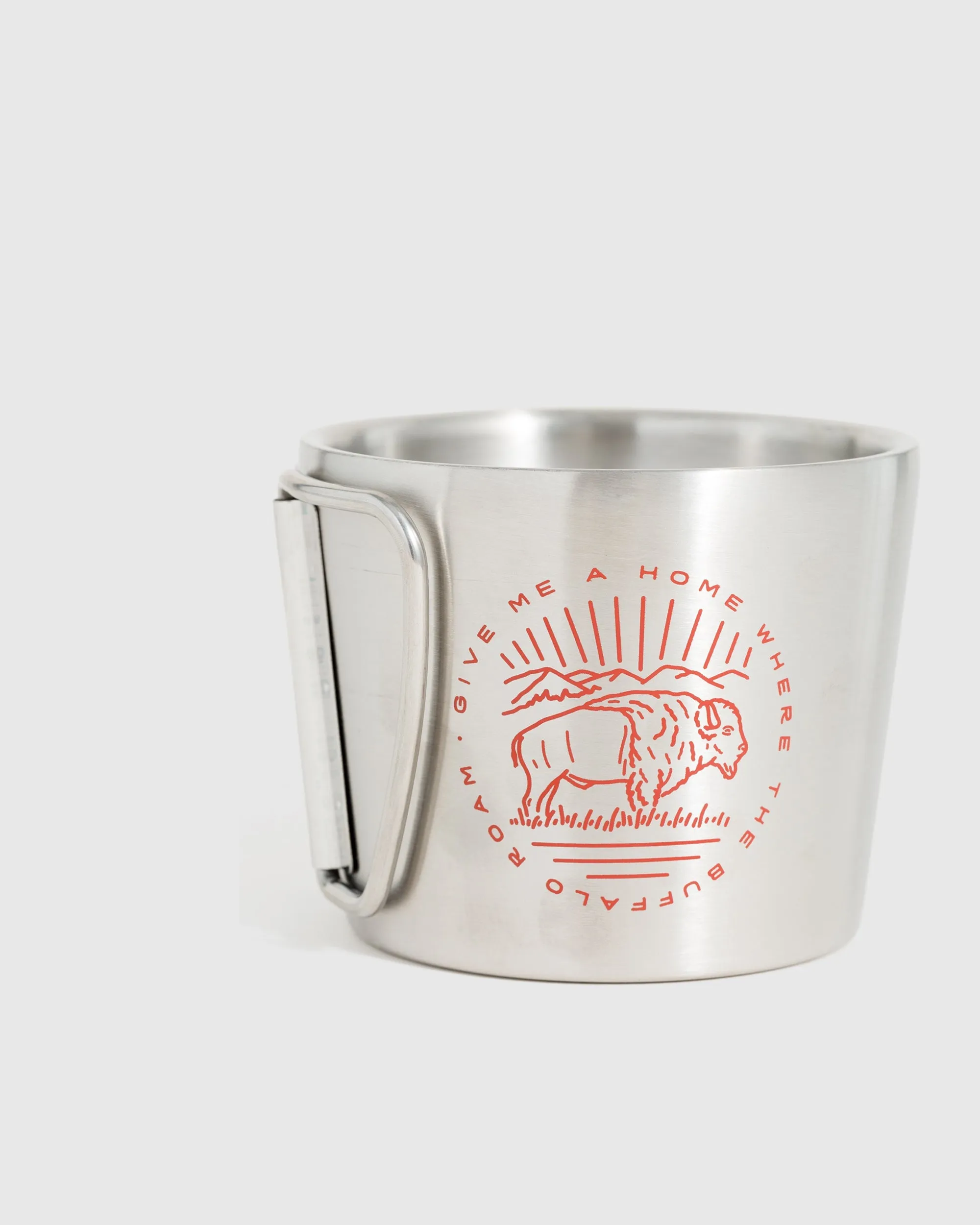 Buffalo Roam Stainless Compass Cup