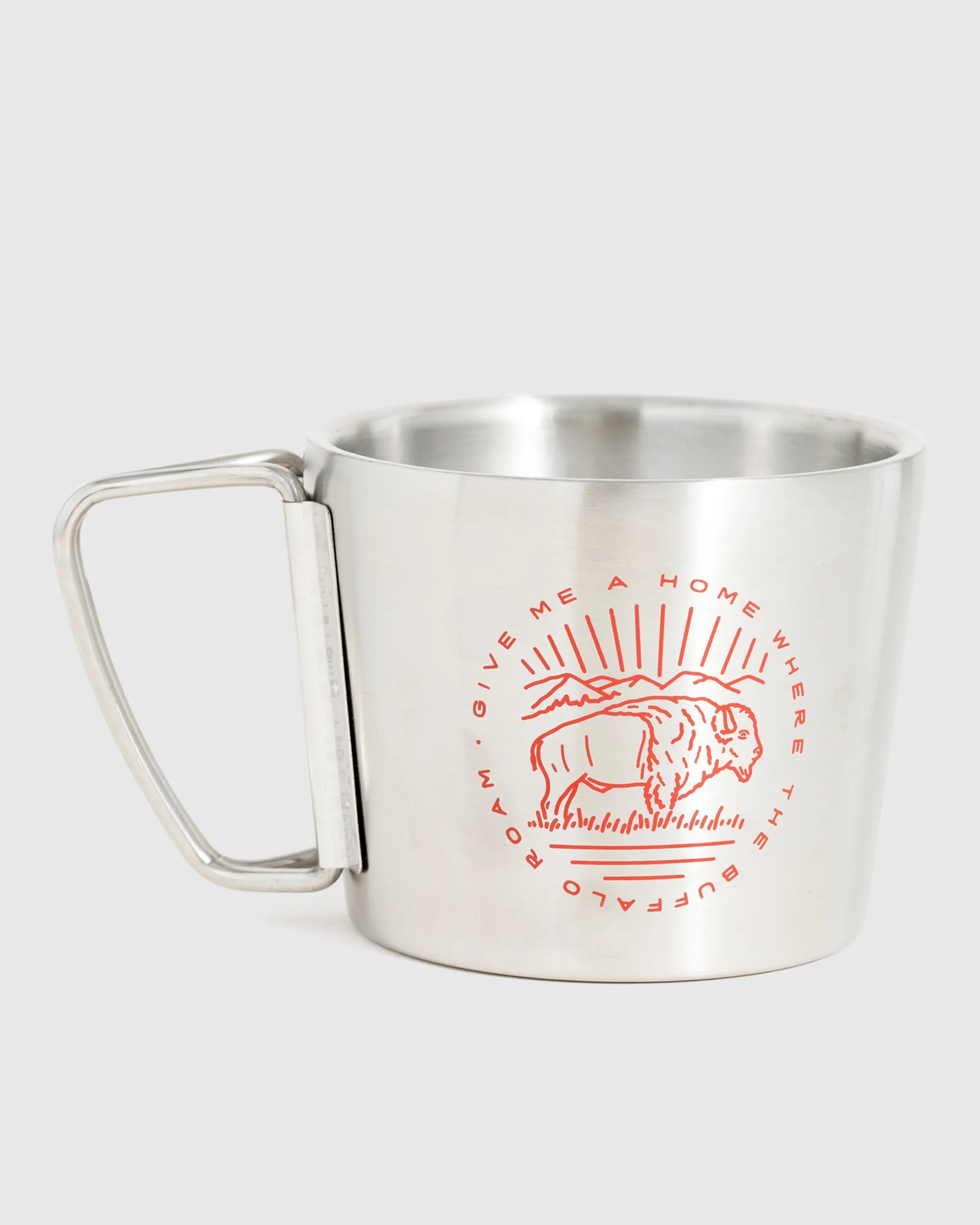Buffalo Roam Stainless Compass Cup