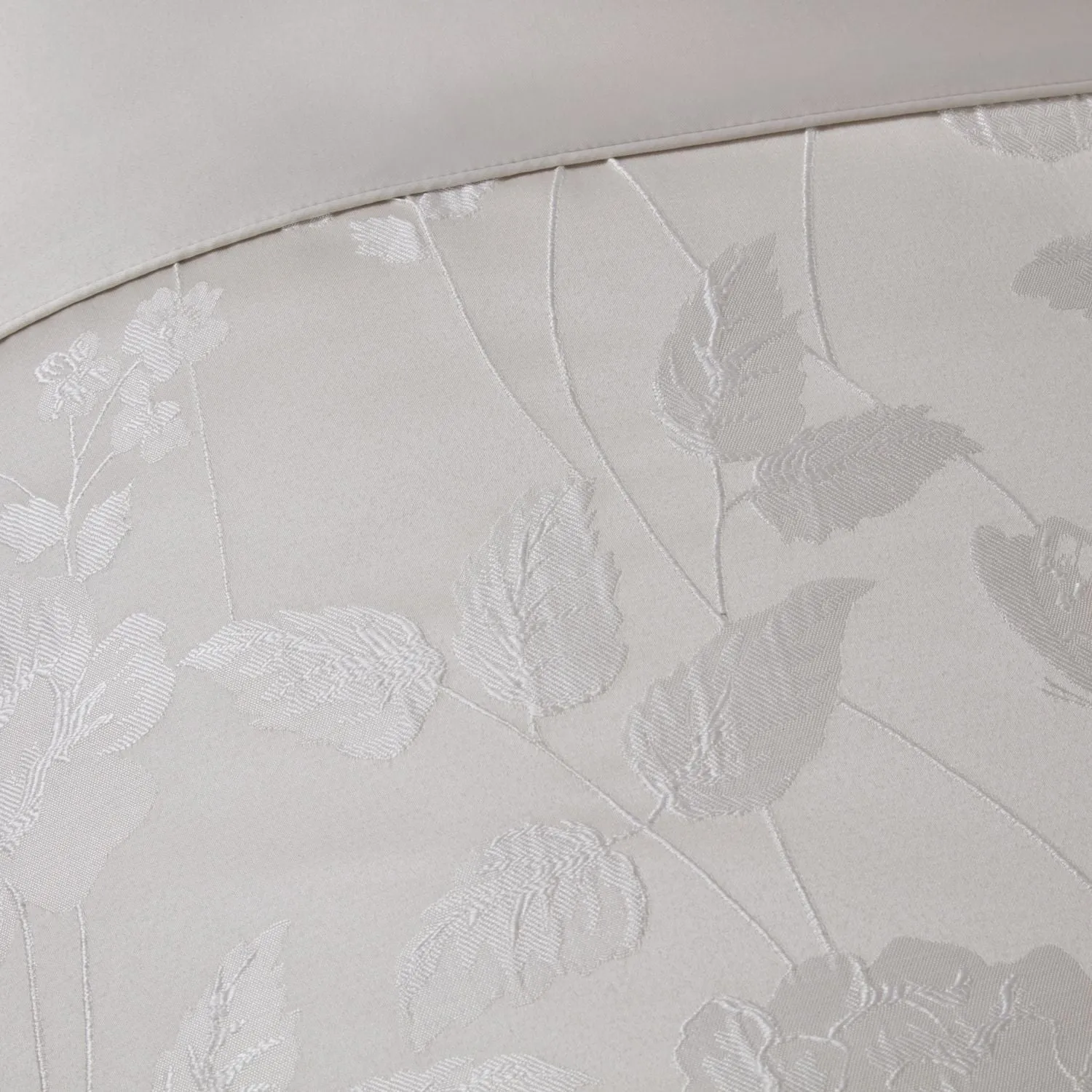 Butterfly Meadow Cream Embellished Jacquard Duvet Set