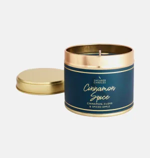 Cinnamon Spice Large Tin Candle