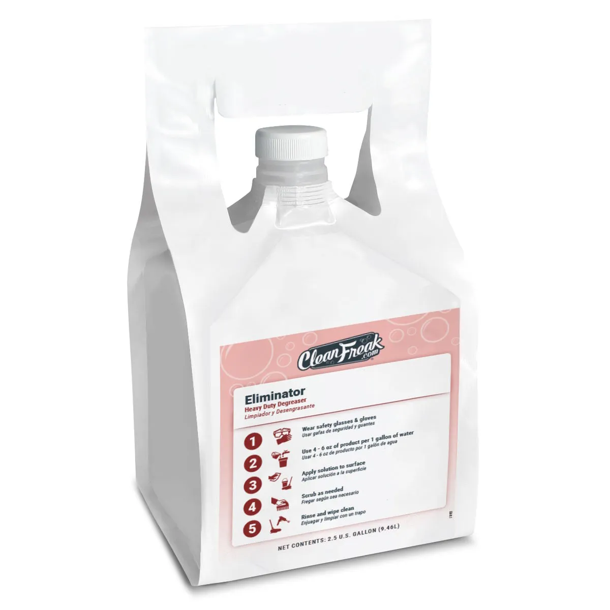 CleanFreak® 'Eliminator' Grease Eliminating Multi-Purpose Cleaner (2.5 Gallons)