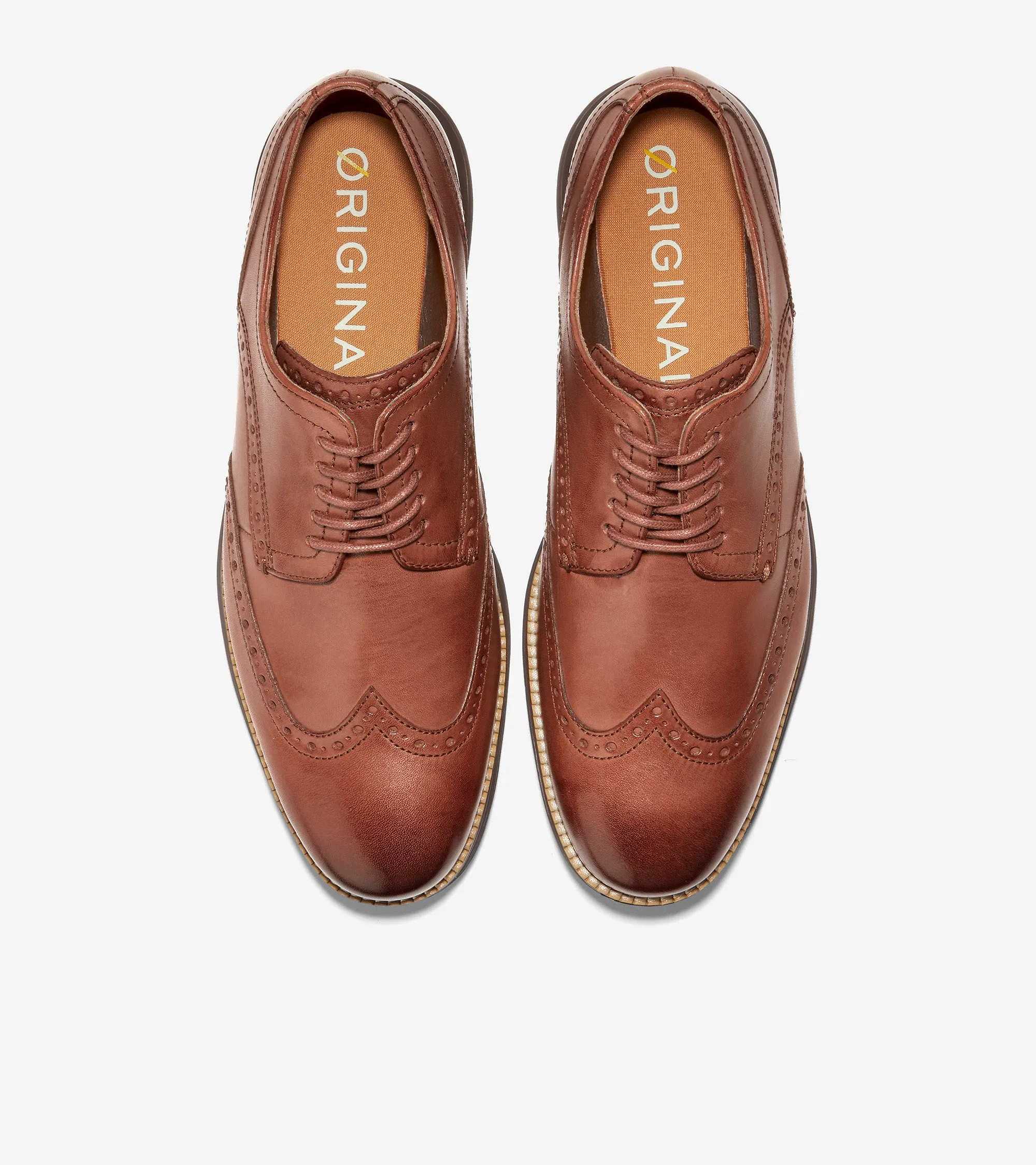 Cole Haan Øriginal Grand Wingtip Oxford - Brown