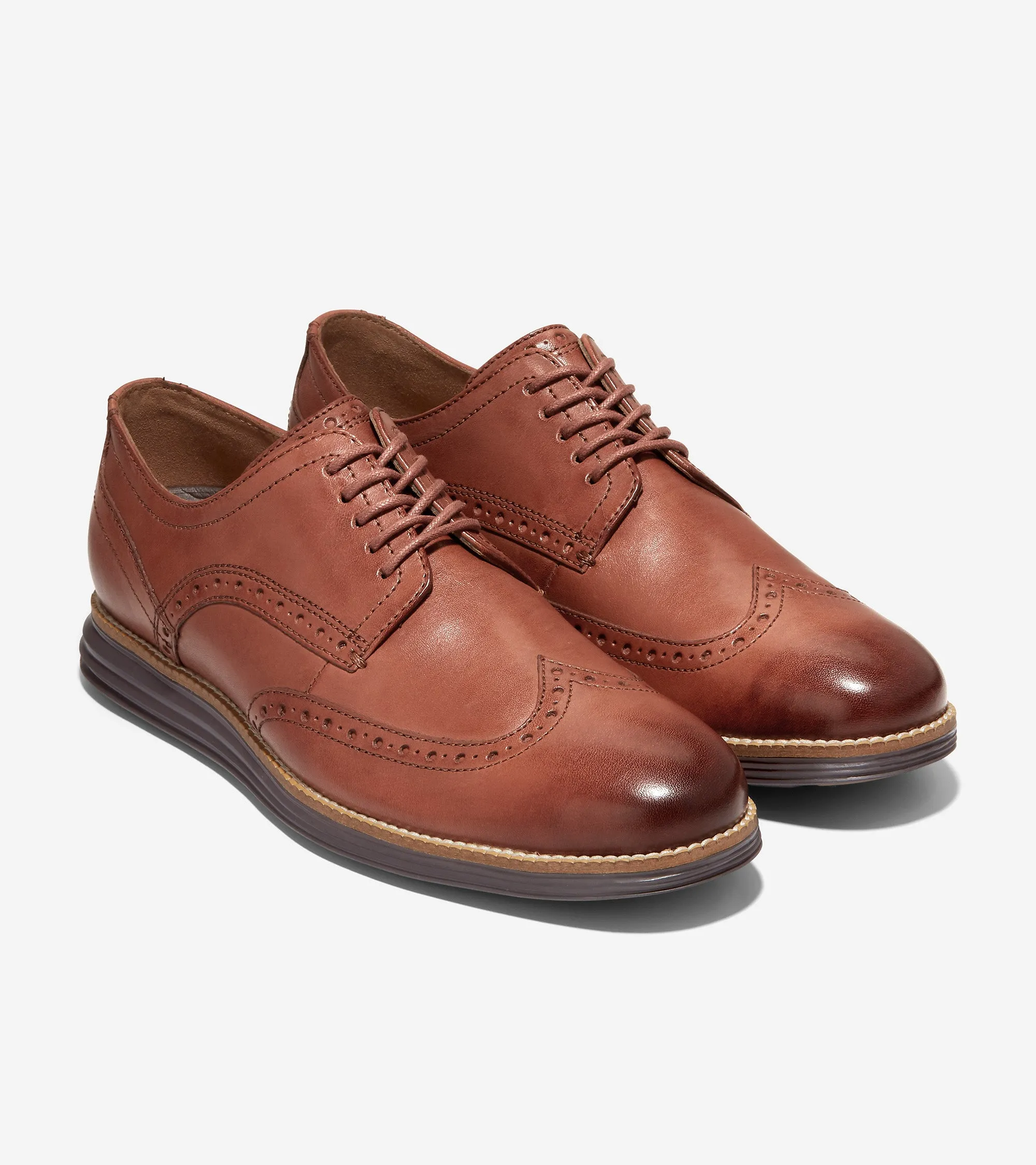 Cole Haan Øriginal Grand Wingtip Oxford - Brown