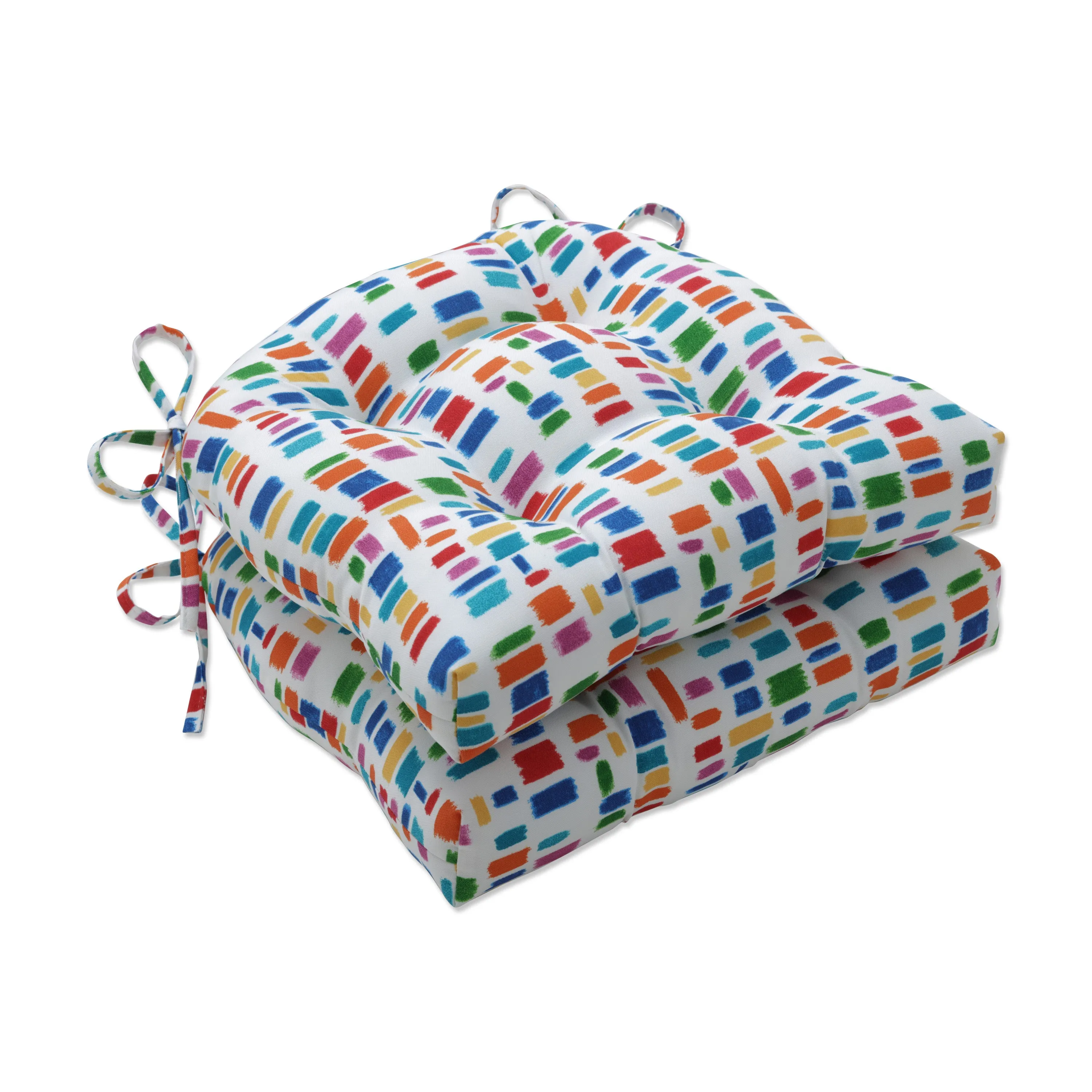 Color Tabs Primaries Deluxe Tufted Chairpad