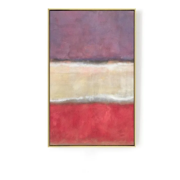 Colorful Abstract Wall Art With Frame