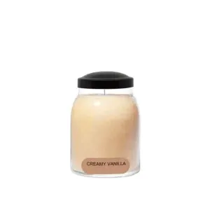 Creamy Vanilla Scented Candle Baby Jar