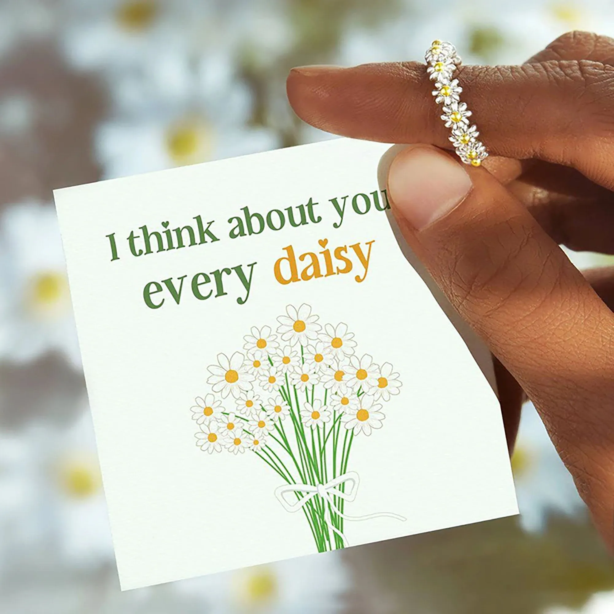 Daisy Chain Ring