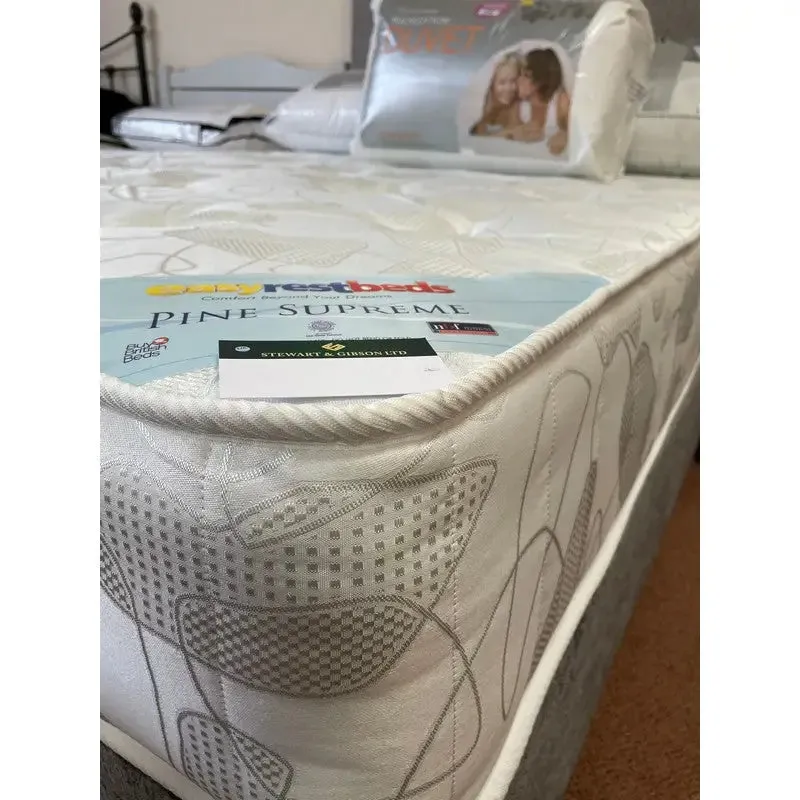 Easy Rest Pine Supreme Sprung Mattress - 3ft / 4ft / 4ft 6 / 5ft