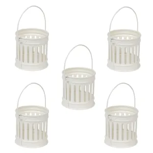 Elan Slitty Tealight Holder (Pack of 5)
