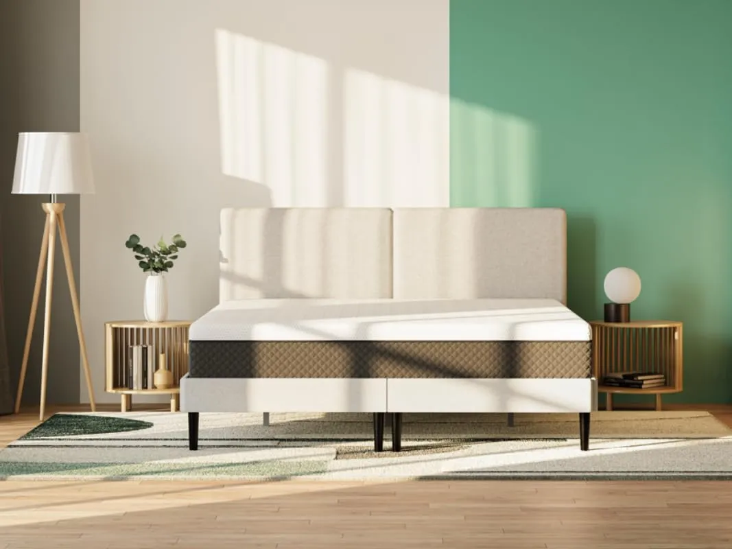 Emma Hybrid Mattress | Europe's Most Awarded Mattress (Now in India) | 8 Inch Height | Orthopedic Mattress |Memory Foam |Aeroflex Springs|72x48 inches |12 Year Warranty