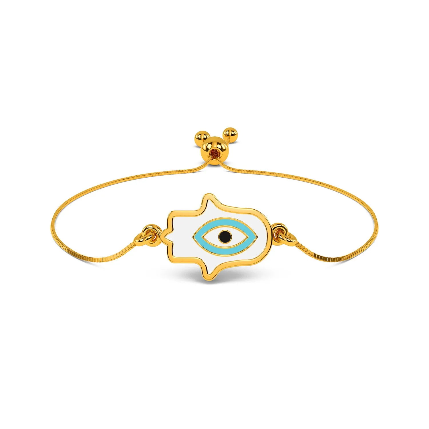 Enfleda Hamsa Bracelet