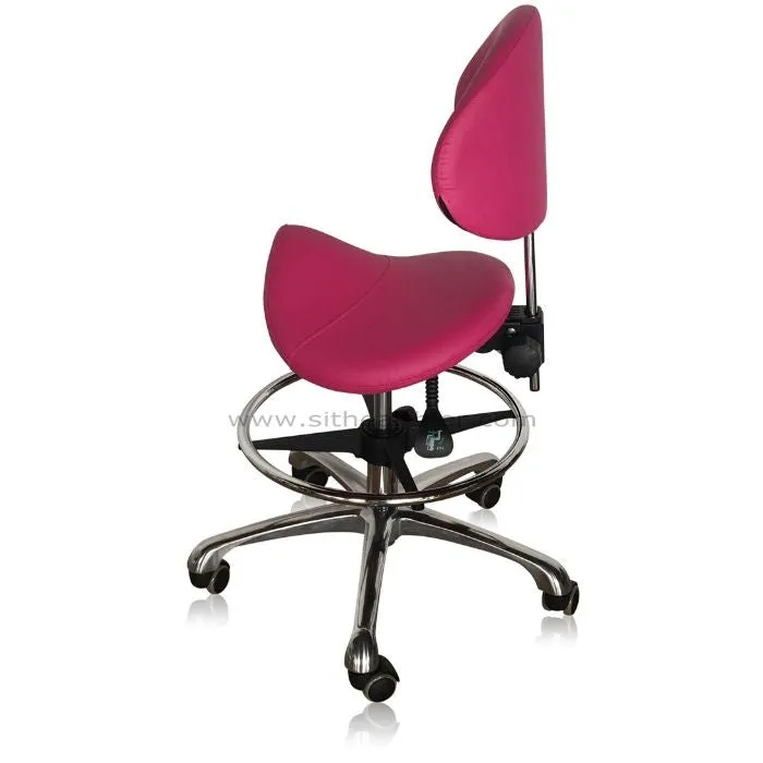 Ergonomic Saddle Seat for Medical & Dental Use