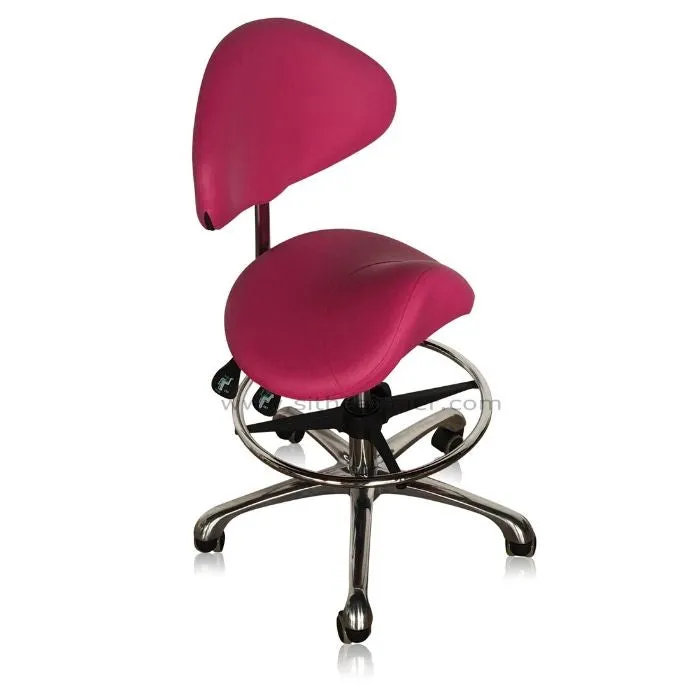Ergonomic Saddle Seat for Medical & Dental Use