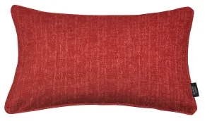 Eternity Red Chenille Pillow