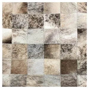 Genuine Cowhide Pillow 16"x16"