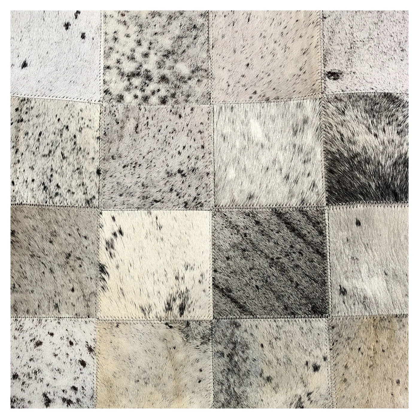 Genuine Cowhide Pillow 16"x16"