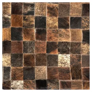 Genuine Cowhide Pillow 16"x16"