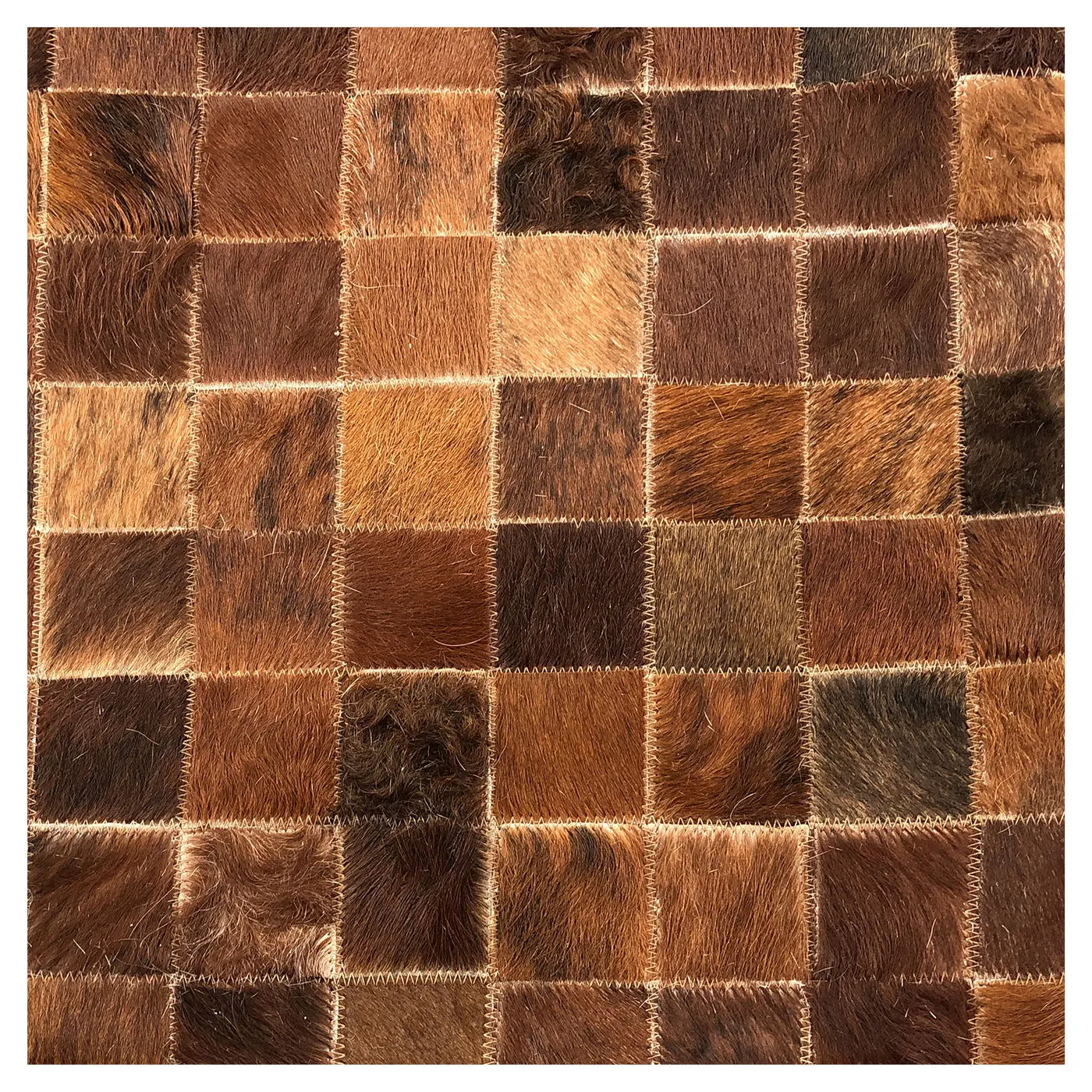 Genuine Cowhide Pillow 16"x16"