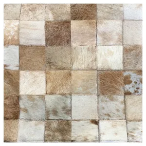 Genuine Cowhide Pillow 16"x16"