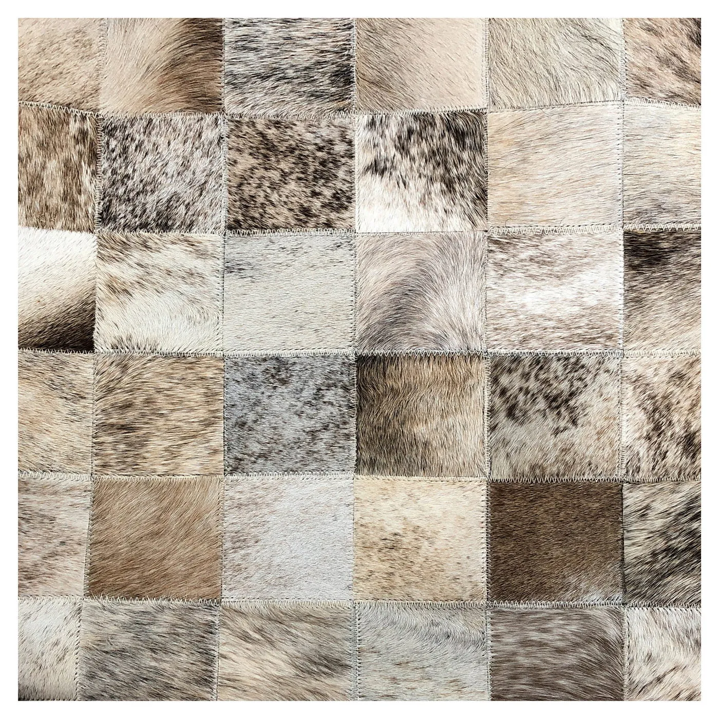 Genuine Cowhide Pillow 16"x16"