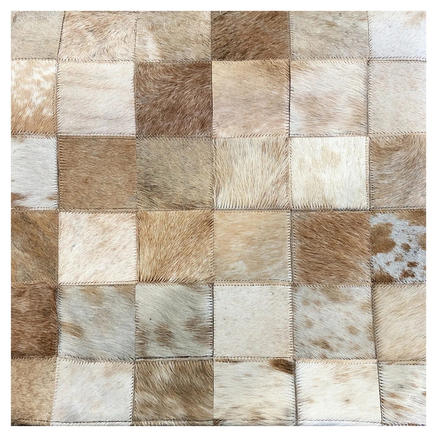 Genuine Cowhide Pillow 16"x16"