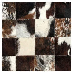 Genuine Cowhide Pillow 16"x16"