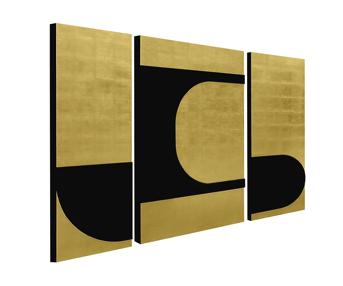 Gilded Silhouettes Wall Art