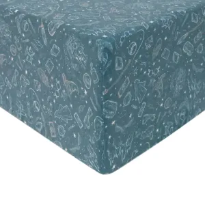 Hogwarts Premium Fitted Crib Sheet