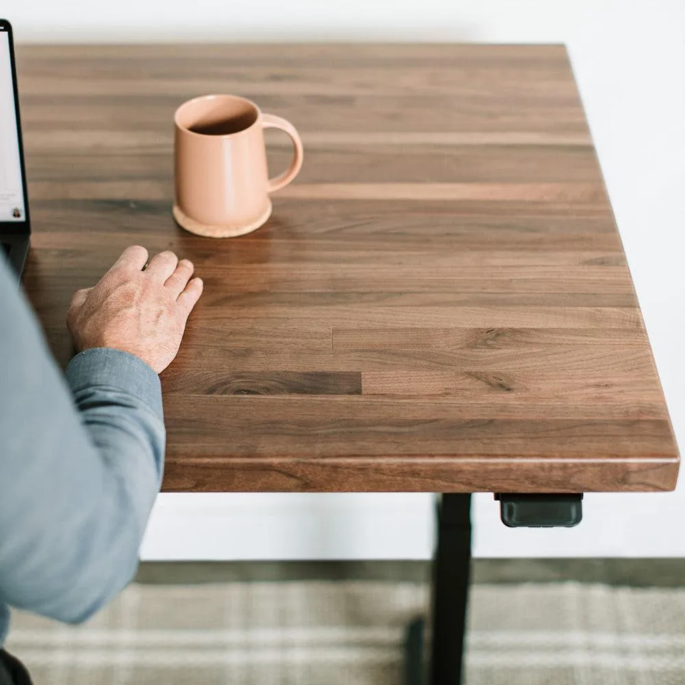 Lander Standing Desk - Butcher Block