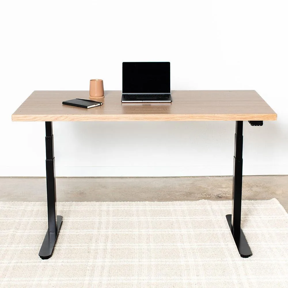 Lander Standing Desk - Butcher Block