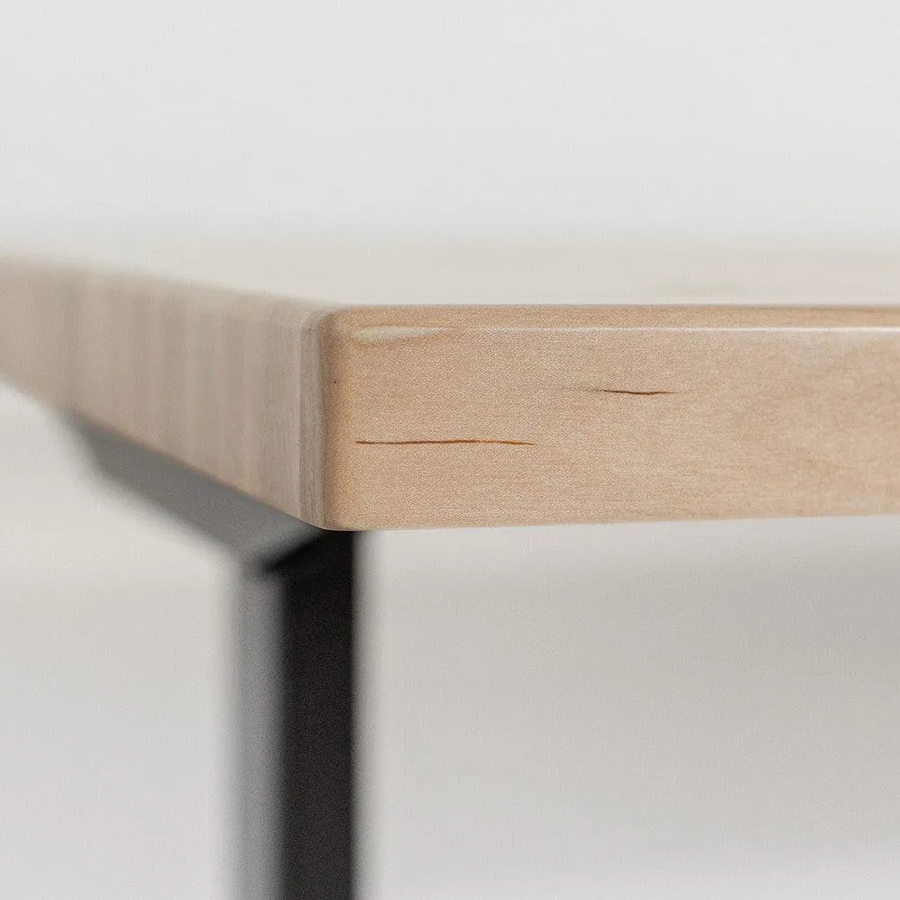 Lander Standing Desk - Butcher Block